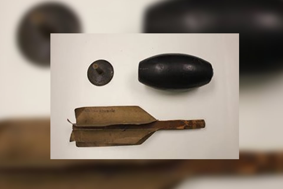 Ketchum Model 1861 Hand Grenade