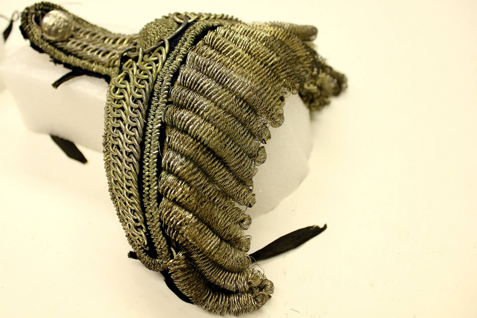 Captain William Boyce’s Wings and Epaulette