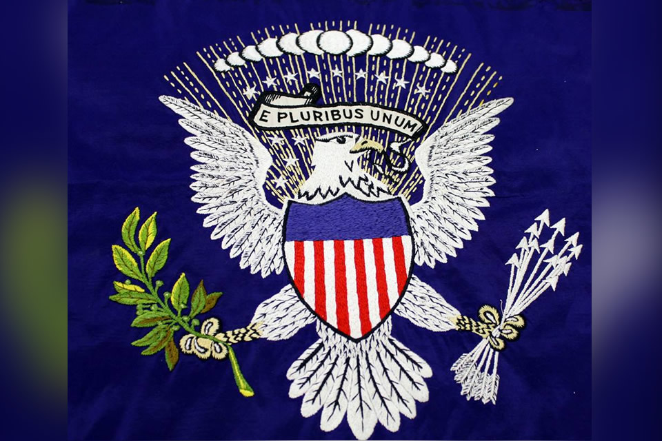 Presidential Automobile Flag - President Truman