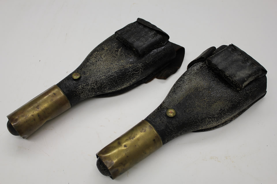 Pair of Flintlock Pistol Holders