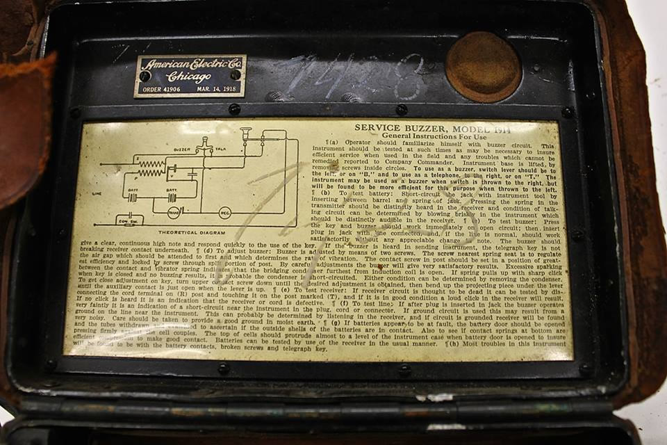 Field Telegraph Buzzer