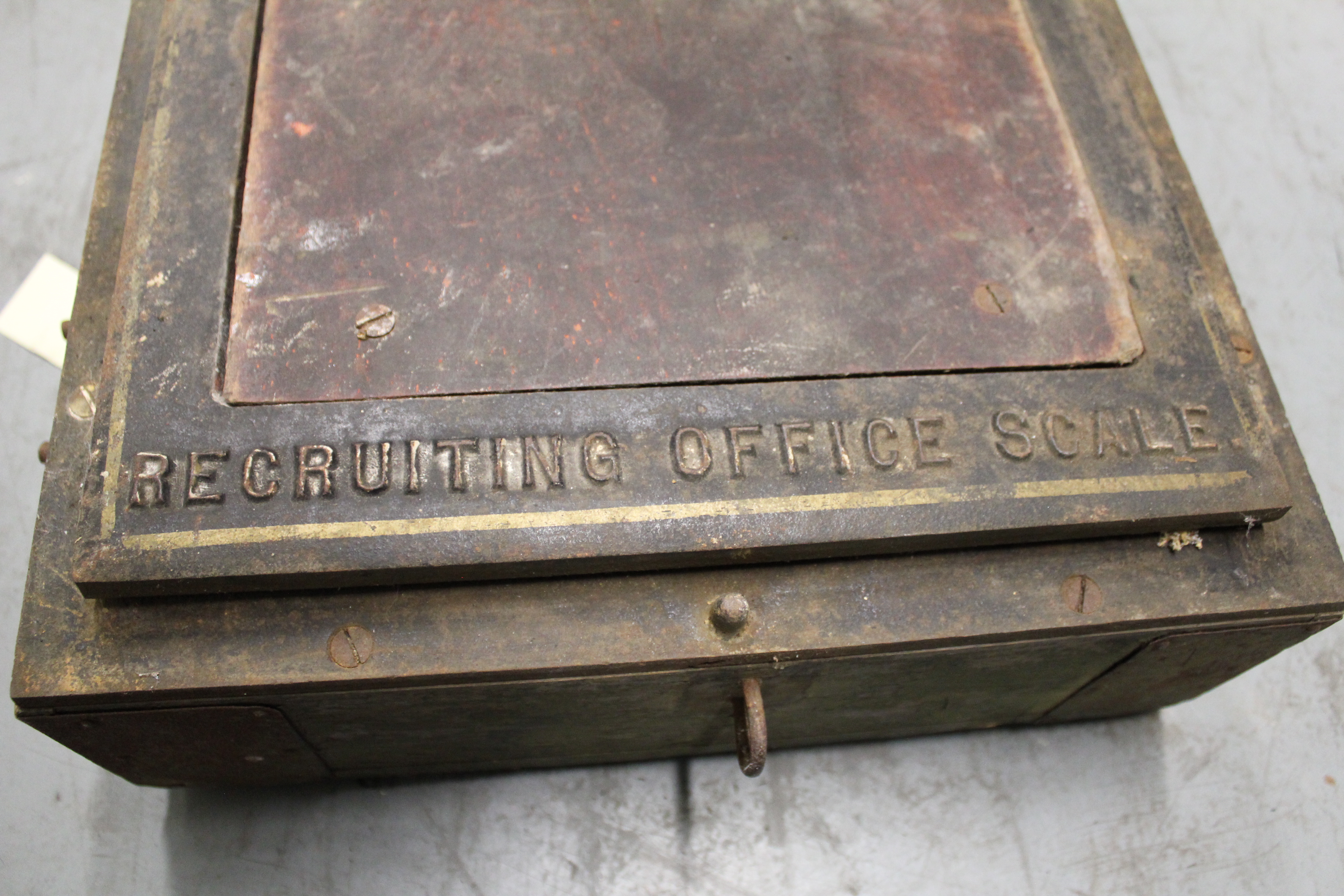 World War I Portable Scale for Recruiters photo 3