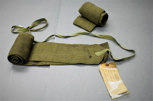 World War I Puttees View 1