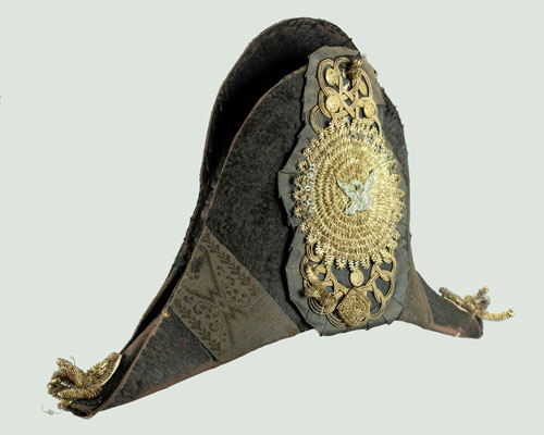This Chapeau-de-Bras a formal officer’s hat.
