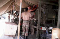 laundry operations in Haiti photo