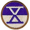 X Corps Patch